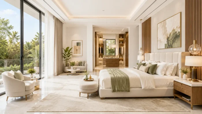 Master Suite & Guest Bedrooms